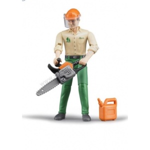 Lumberjack Action Figure with Accessories by Bruder 60030