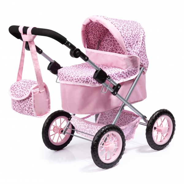 Coche Plegable para Muñecas Realistas con Bolso