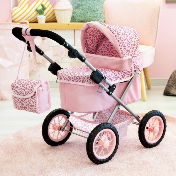 Coche Plegable para Muñecas Realistas con Bolso - Imagen 4