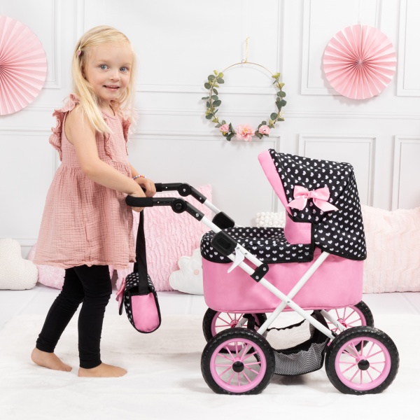 Coche Plegable para Muñecas Realistas con Bolso - Imagen 6