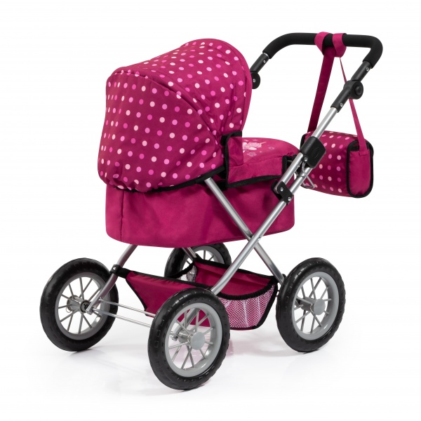 Coche Plegable para Muñecas Realistas con Bolso - Imagen 2