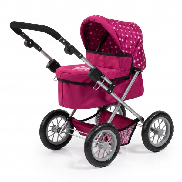 Coche Plegable para Muñecas Realistas con Bolso - Imagen 3