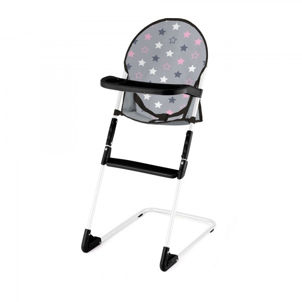 Bayer Design Doll Stroller, Xeo - Juego de 11 Piezas - Gris, Rosa, Estrellas, Bolso y Accesorios para Muñecas de hasta 18 Pulgadas, - Imagen 2
