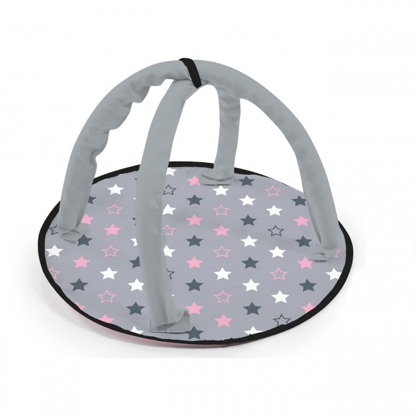 Bayer Design Doll Stroller, Xeo - Juego de 11 Piezas - Gris, Rosa, Estrellas, Bolso y Accesorios para Muñecas de hasta 18 Pulgadas, - Imagen 3