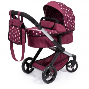Bayer Design Doll Stroller Xeo - muñecas de hasta 18 Pulgadas,