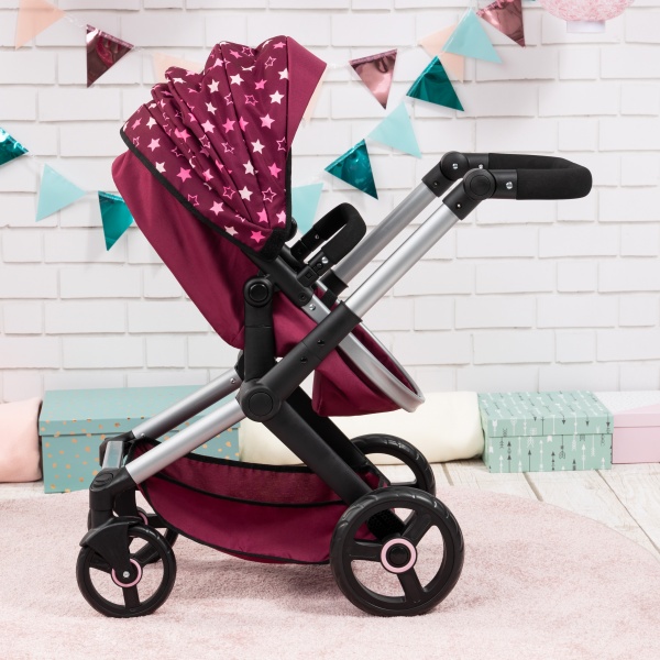 Bayer Design Doll Stroller Xeo - muñecas de hasta 18 Pulgadas, - Imagen 2