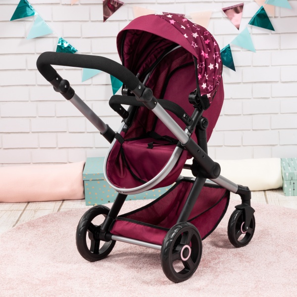 Bayer Design Doll Stroller Xeo - muñecas de hasta 18 Pulgadas, - Imagen 3