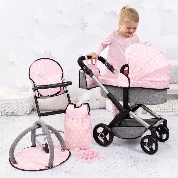 Bayer Design Doll Stroller - Xeo, with Highchair - Imagen 6